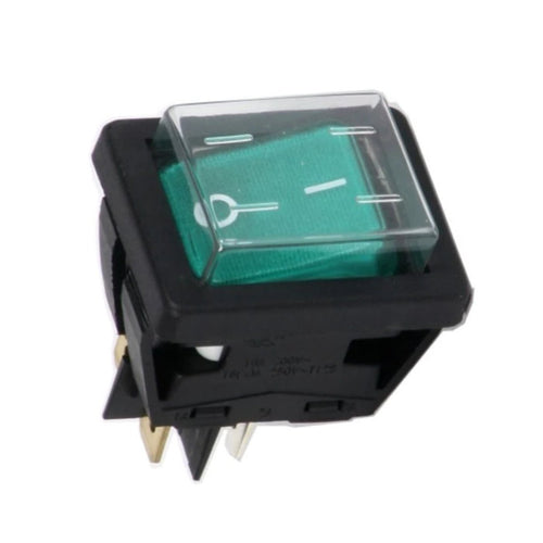 On/Off 2-Position Rocker Switch (#B02211-1) for EDIC Carpet Extractors Thumbnail