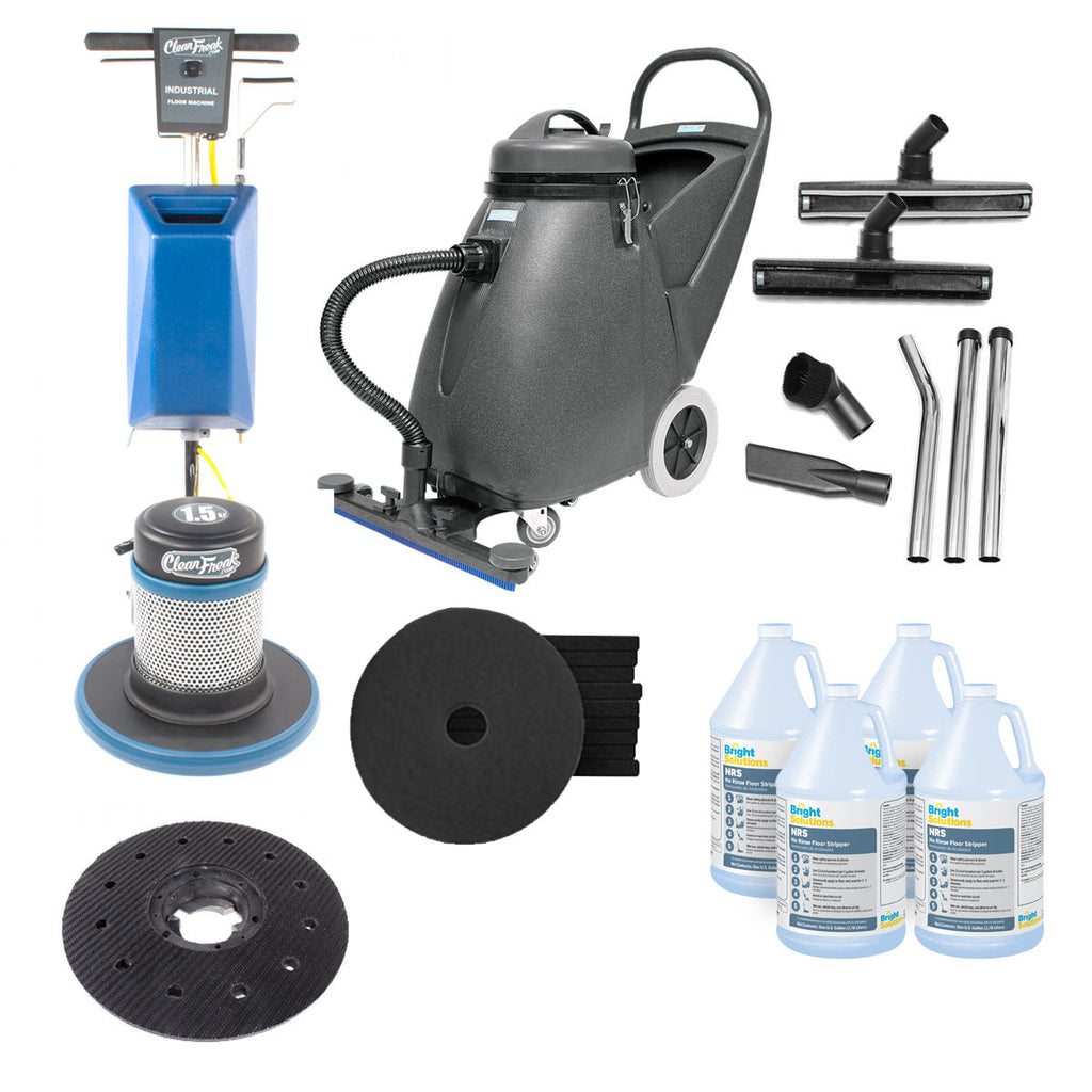 Rotary Floor Buffer Machine Packages - Floor Buffing, Scrubbing ...