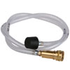 Carpet extractor priming hose
