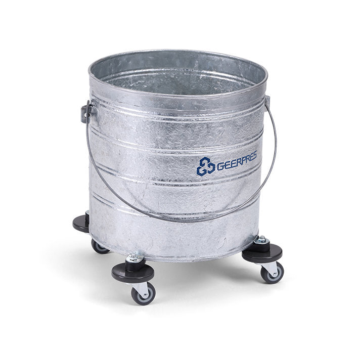 Geerpres® #2023 Galvanized 32 Qt. Round Mop Bucket (8 Gallon ...