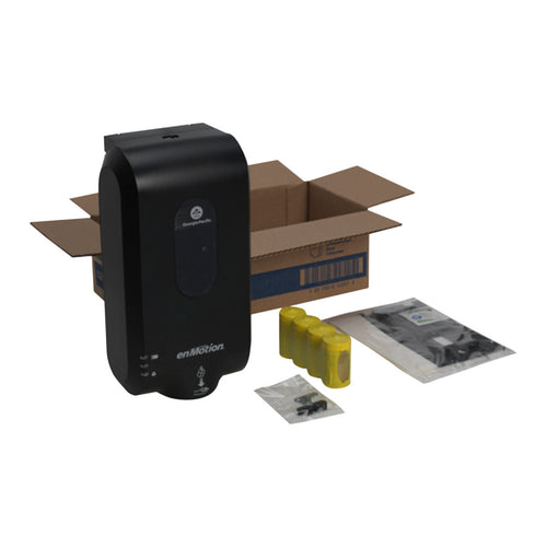 Georgia-Pacific enMotion® (#52057) Gen2 Touchless Soap & Sanitizer Dispenser - Black Thumbnail