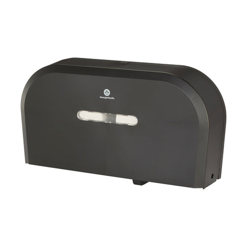 GP Pro Dual Roll Jumbo Jr. High-Capacity Toilet Paper Dispenser Stocked Thumbnail