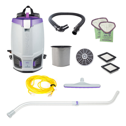 ProTeam® GoFit® 6 Qt. Backpack Vacuum (Xover or ProBlade Tool Kit Options) Thumbnail