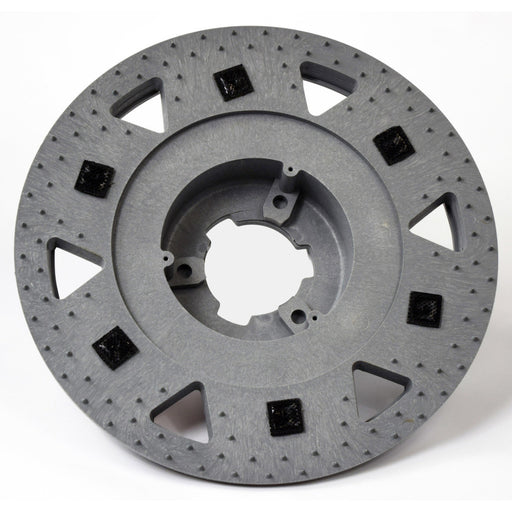 16" Gray Uniblock Pad Driver w/ Clutch Plate (#MP481100) for CleanFreak® 17" 225FP Floor Buffers Thumbnail