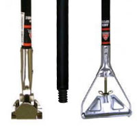 Handles for brooms and mops