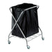 Hospitality One Source 6-Bushel Rolling Laundry Hamper Cart Thumbnail