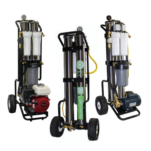 IPC Eagle 'Hydro Cart Pro 2X' Reverse Osmosis Deionized Water Window Washing System w/ 2 Membranes (Pump Options Available) Thumbnail
