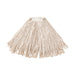 Kelsan 16 ounce Sno-White Heavy Duty Rayon Wet Mop with Cut Ends and 1.25 inch Headband Thumbnail