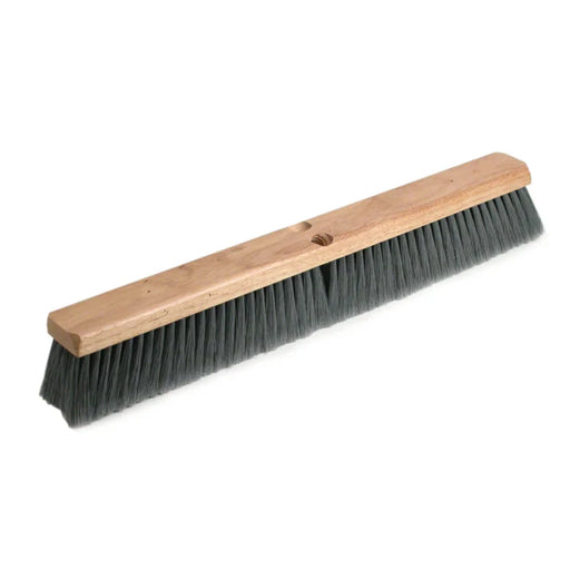 36 inch Gray Poly Bristle Medium Sweep Push Broom Thumbnail