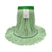 Kelsan Green Cotton, Rayon & Synthetic Blend All Purpose Mop with 1.25 Headband (Size: Medium | Looped Ends) Thumbnail