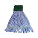 Kelsan Relintless Microfiber Wet Mop with 5 inch Canvas Band (Size: Medium | Looped Ends) Thumbnail