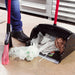 Sweeping up Warehouse Debris with the Libman 16 inch Heavy-Duty Large Scoop Dustpan (#1168) Thumbnail