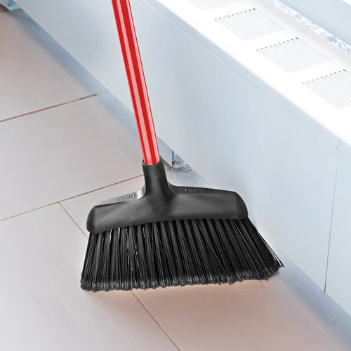 Libman #994 Commercial Angle Broom Sweeping into the Corners of a Hallway Thumbnail
