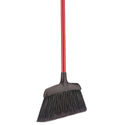 Libman 13 inch Commercial Angle Broom with Red Handle (#994) Thumbnail