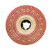 Malish Pad-Lok™ #782716NP Bristle Style Pad Holder for 17" Floor Buffers (16" Actual Diameter) Thumbnail