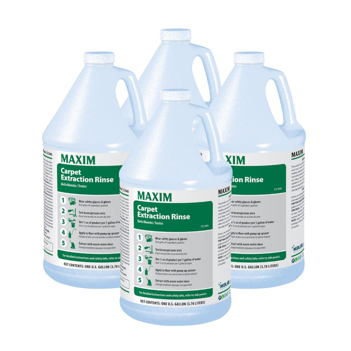 Maxim® Carpet Extraction Rinse (1 Gallon Bottles) - Case of 4