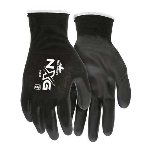 MCR Safety NXG 13 Gauge Black Nylon Shell Work Gloves Thumbnail
