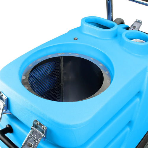Recovery Tank of the Mytee Flood Hog with Stainless Steel Debris Cage Thumbnail