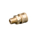 Connector end of the Coupler 1/4" Socket;Male Brass Thumbnail