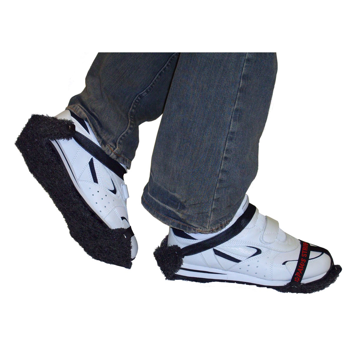 Paws Strap-On Floor Stripping Pad Traction Shoes —