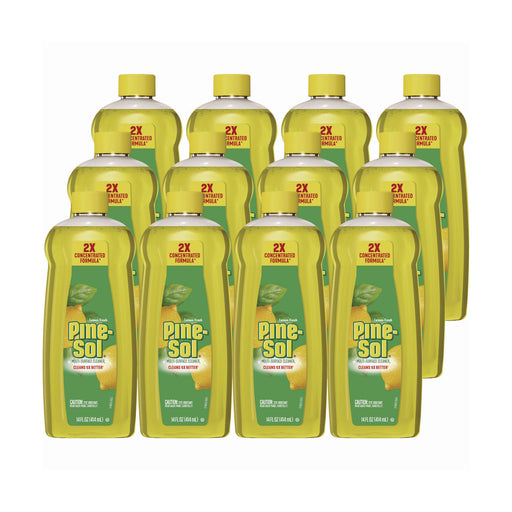 Pine-Sol® Concentrated Lemon Fresh Multi-Surface Cleaner (#60148) - Case of 12 Bottles Thumbnail