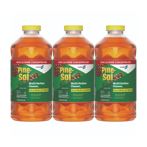 Pine-Sol® Original Pine Scent Concentrated Multi-Surface Cleaner (80 oz Bottles) - Case of 3 Thumbnail