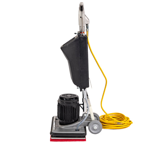 Left Side View of the Pioneer Eclipse 250ST Oscillating Floor Machine with Solution Dispensing Tank Thumbnail