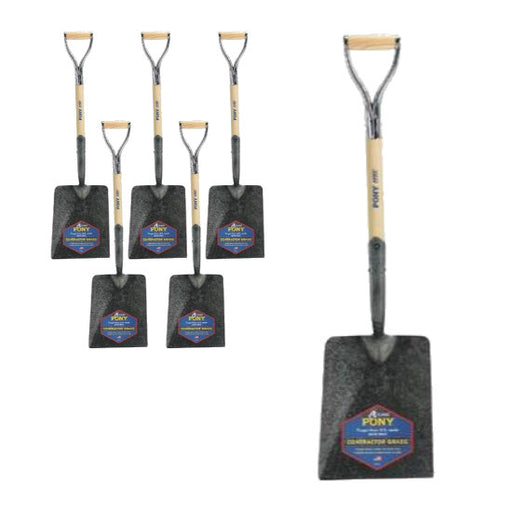 Pony D-grip Flat Shovel - Case of 6 Thumbnail