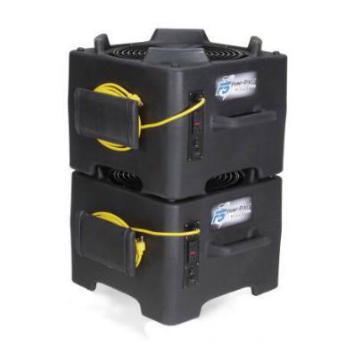 F5 Powr-Dryer Flood Drying Axial Fans Stacked for Storage Thumbnail