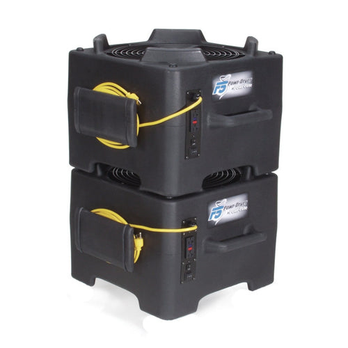 F5 Powr-Dryer Flood Drying Axial Fans Stacked for Storage Thumbnail