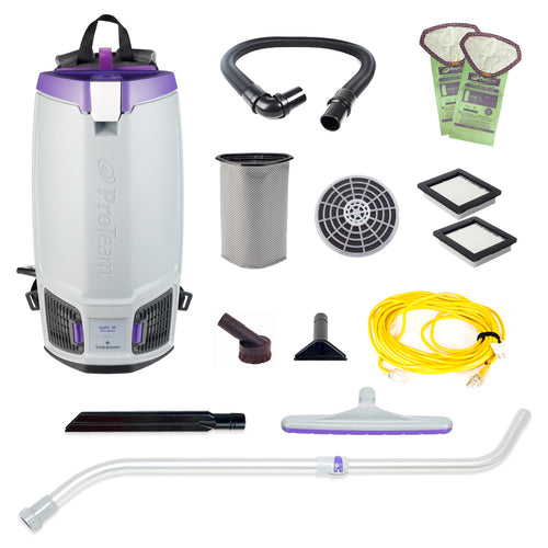 ProTeam® GoFit® 10 Qt. Backpack Vacuum (Xover or ProBlade Tool Kit Options) Thumbnail