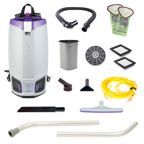 ProTeam® GoFit® 10 Qt. Backpack Vacuum (Xover or ProBlade Tool Kit Options) Thumbnail