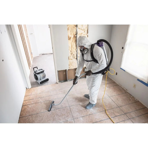 Cleaning on a Construction Site with the ProTeam GoFit 6 HEPA Filtered Backpack Vacuum with Remediation Tool Kit Thumbnail