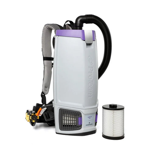 HEPA Filter and ProTeam GoFit 6 HEPA Filtered Backpack Vacuum (#107766) Thumbnail