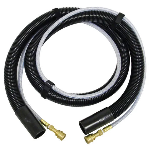 1.25" x 15' Vacuum Hose w/ 1.5" Straight Cuffs & Solution Line Set (Refurbished) Thumbnail