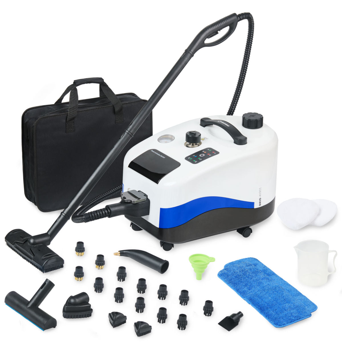 Reliable Brio Plus 410CC Commercial Steam Cleaner w/ 28 Piece