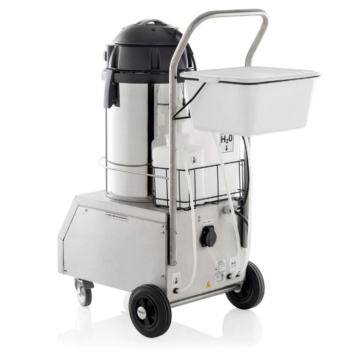 Rear View of the Reliable Tandem Pro 2000CV Steam Cleaning Extractor w/ Wet Vacuum