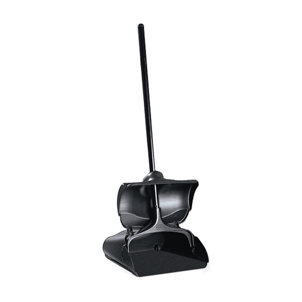 Rubbermaid® Executive Series™ Long Handle Lobby Pro® Black Dustpan