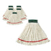 Rubbermaid® Web Foot® Cotton & Synthetic Blend Shrinkless® White Wet Mop w/ 5" Headband (Size: Medium | Looped Ends)  - Case of 6 Thumbnail