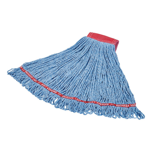 24 OZ Swinger Loop® Blend Wet Mop, 5" Headband, Blue Thumbnail