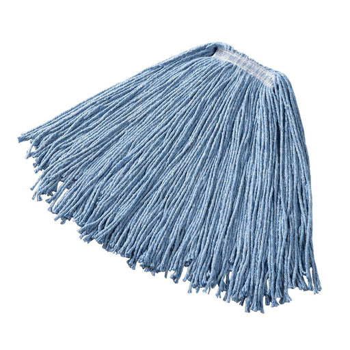 20 OZ Dura Pro Blend Wet Mop, 1" Headband, Blue Thumbnail