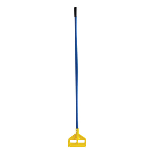 Rubbermaid Invader 60 inch Blue Fiberglass Side-Gate Wet Mop Handle Thumbnail