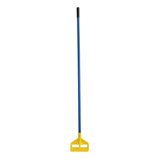 Rubbermaid Invader 60 inch Blue Fiberglass Side-Gate Wet Mop Handle Thumbnail