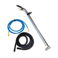 12" Single Jet Carpet Cleaning Wand w/ 15' Vac & Solution Hoses (#80-8009-A) for Sandia Extractors