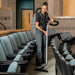 Cleaning an Auditorium with the Sanitaire Transport Cord Electric Backpack Vacuum Thumbnail