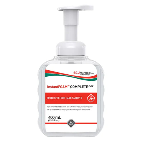 SC Johnson Professional InstantFOAM Complete 80% Alcohol Hand Sanitizer - 400 ml Bottle Thumbnail