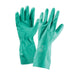 Best Manufacturing Nitri-Solve 13 inch Green 11 Mil Chemical Resistant Nitrile Gloves (S - 2X Sizes Available) Thumbnail