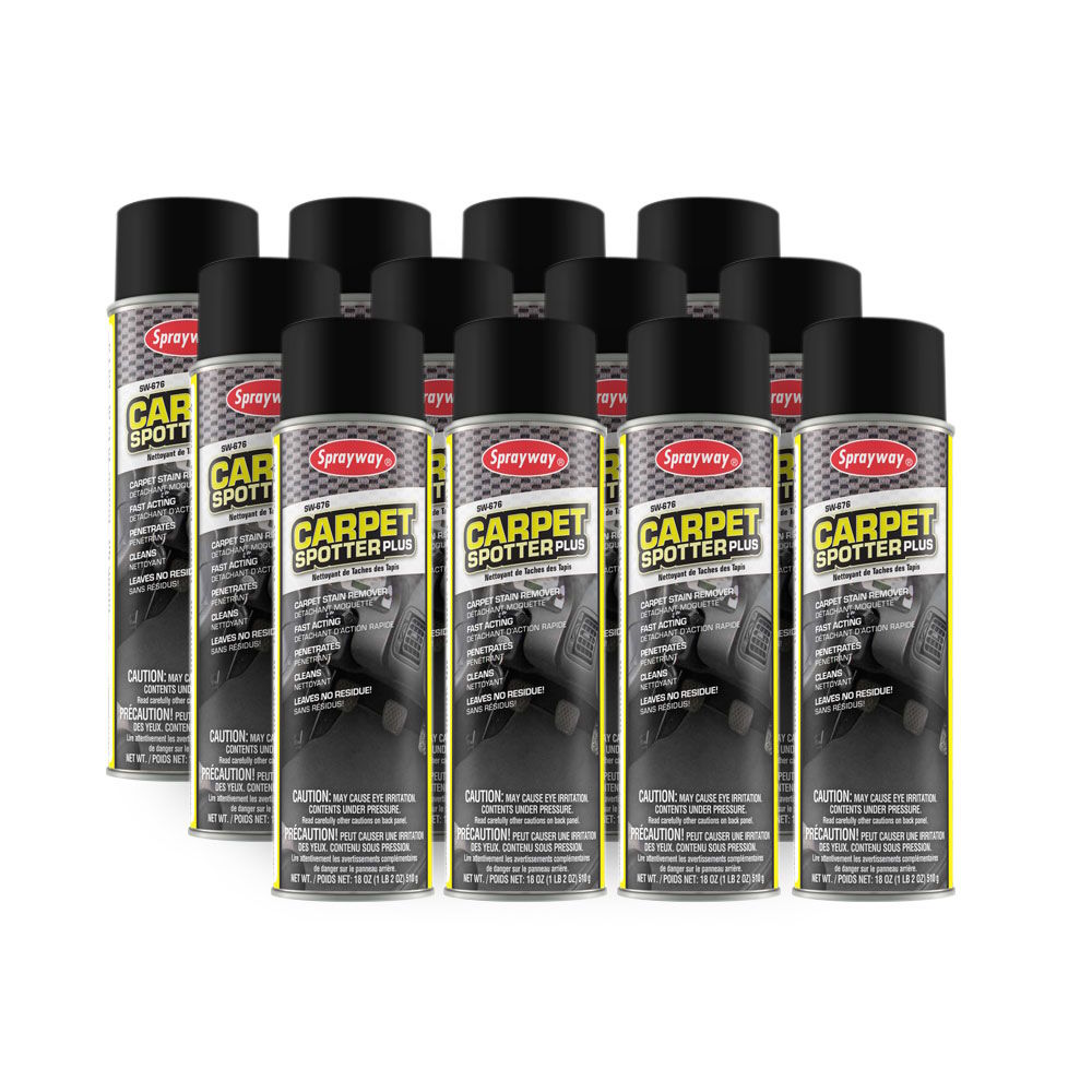 Sprayway® #SW676 Carpet Spotter Plus (18 oz Aerosol Cans) - Case