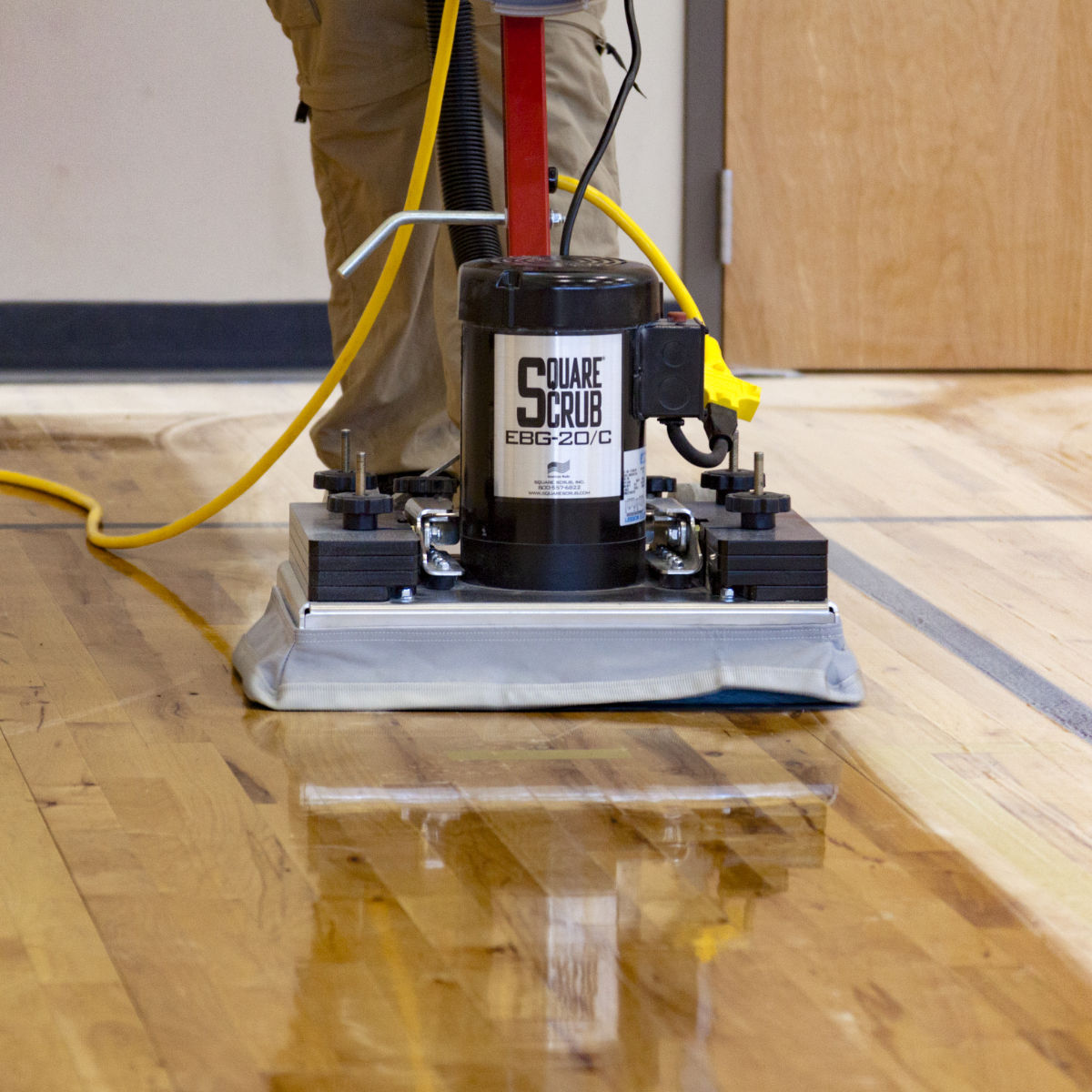 Square Scrub® EBG-20C Pivot Chemical Free Orbital Floor Stripping ...
