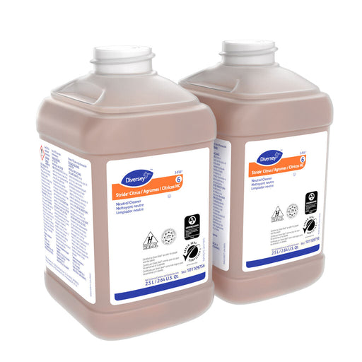 Diversey® Stride® Citrus HC Neutral Cleaner (2.5 Liter J-Fill® Bottles) - Case of 2 Thumbnail